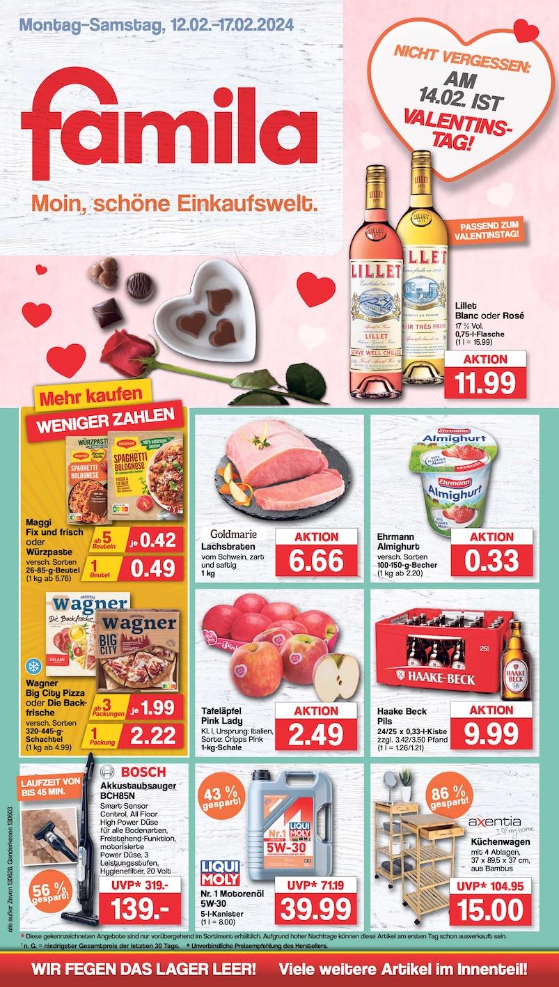 Famila Aktueller Prospekt ab Montag Seite 1