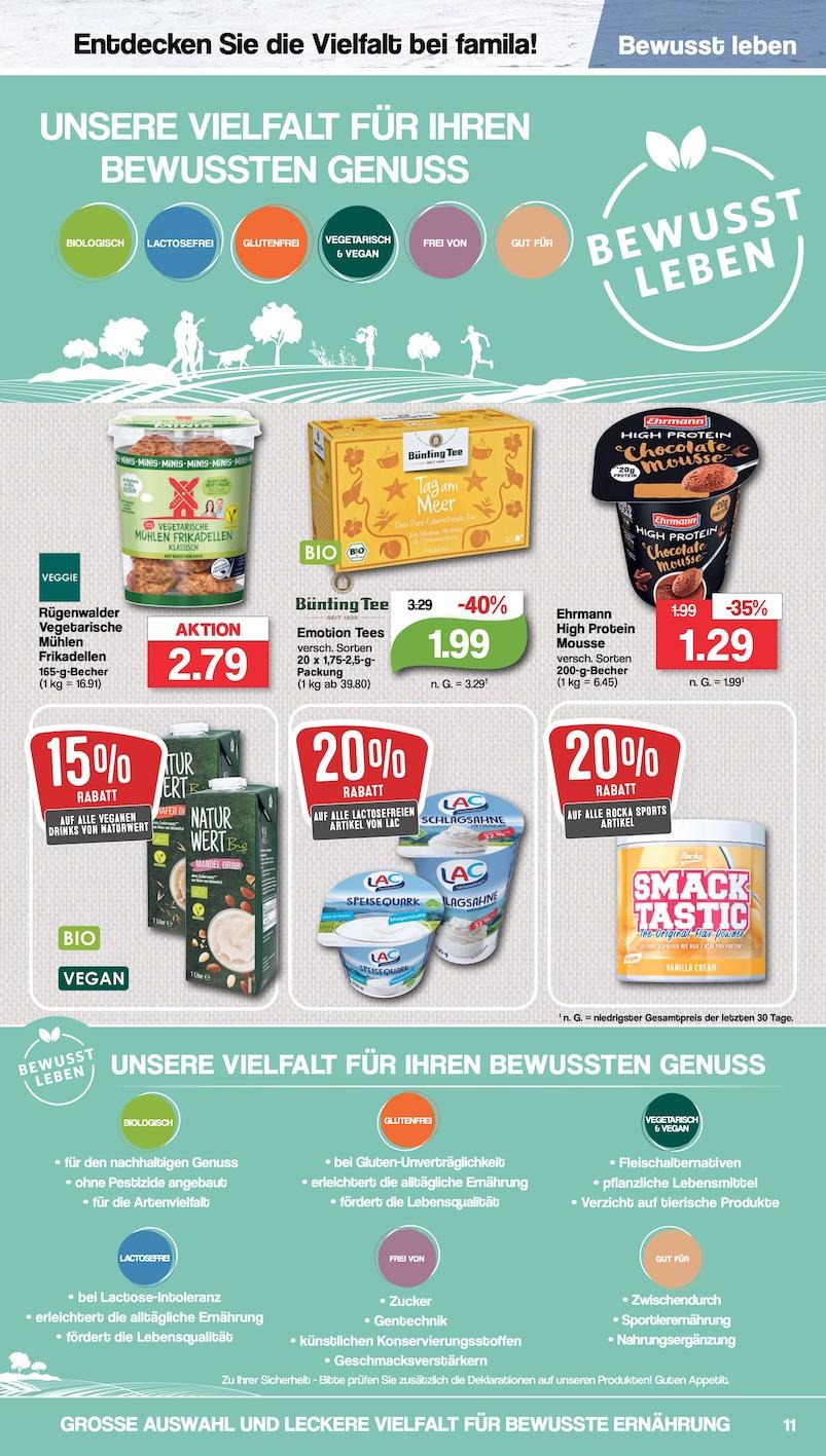Famila Aktueller Prospekt ab Montag Seite 11