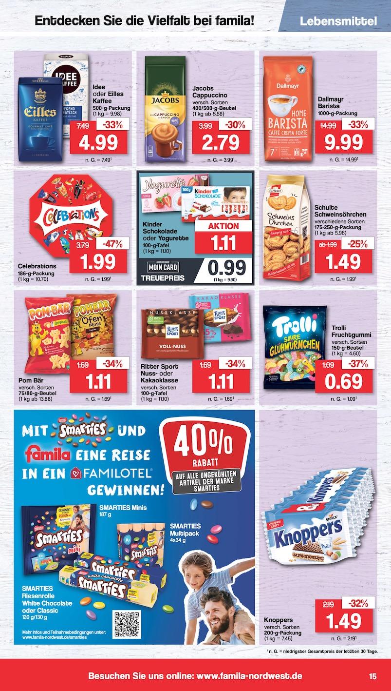 Famila Aktueller Prospekt ab Montag Seite 15