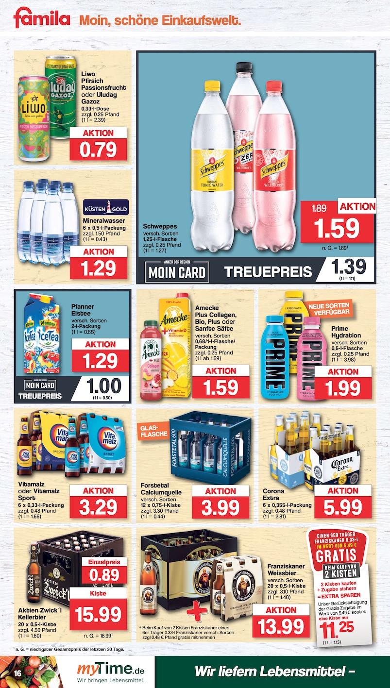 Famila Aktueller Prospekt ab Montag Seite 16