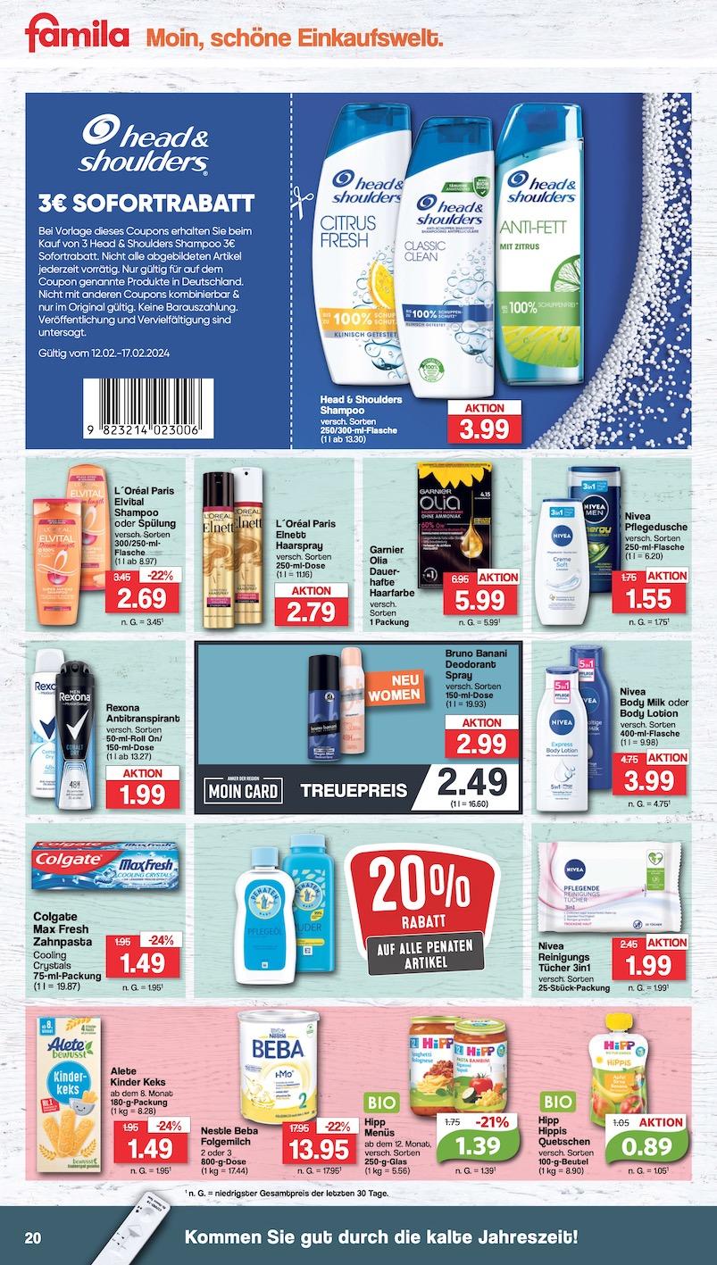 Famila Aktueller Prospekt ab Montag Seite 20