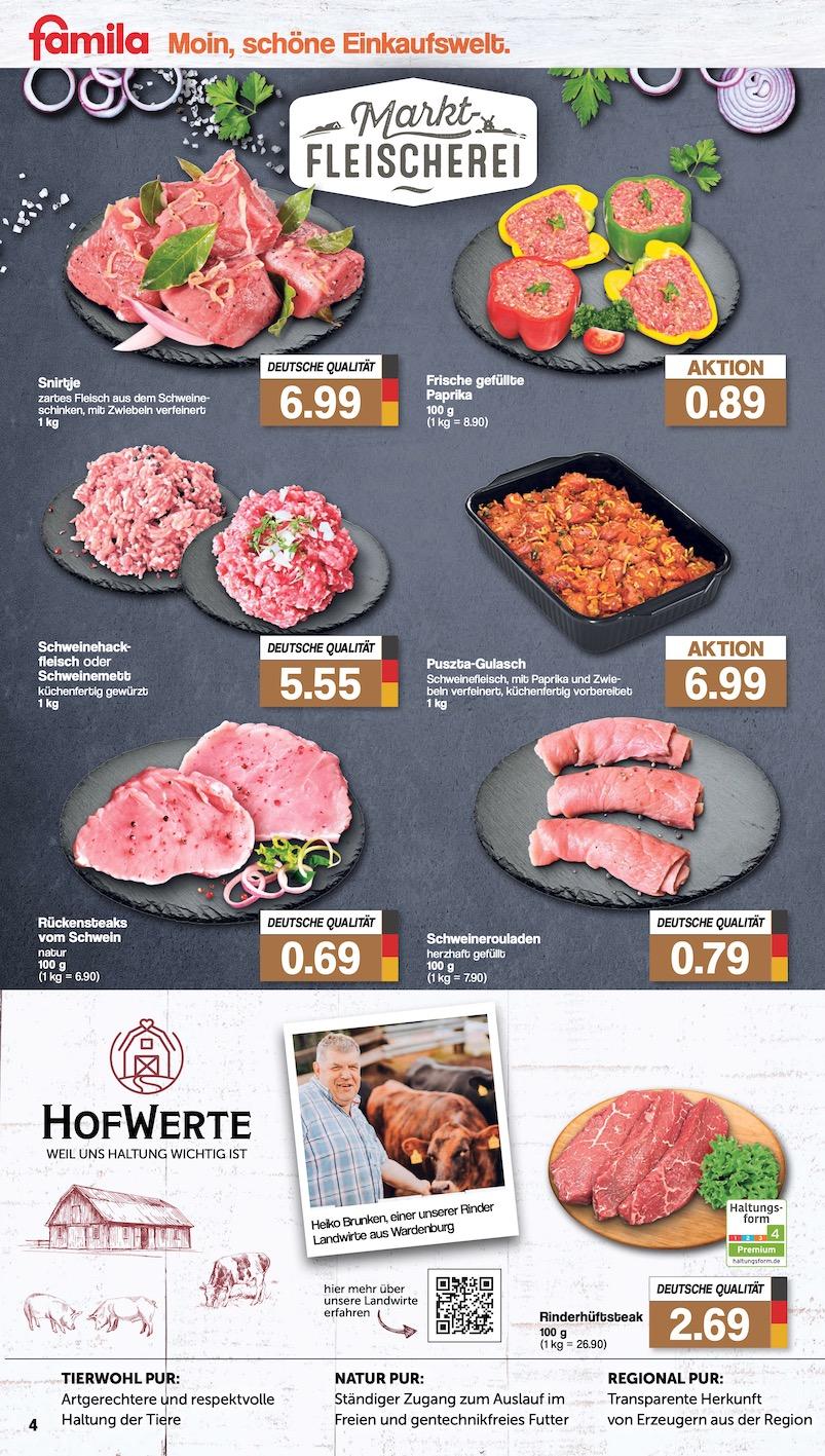 Famila Aktueller Prospekt ab Montag Seite 4