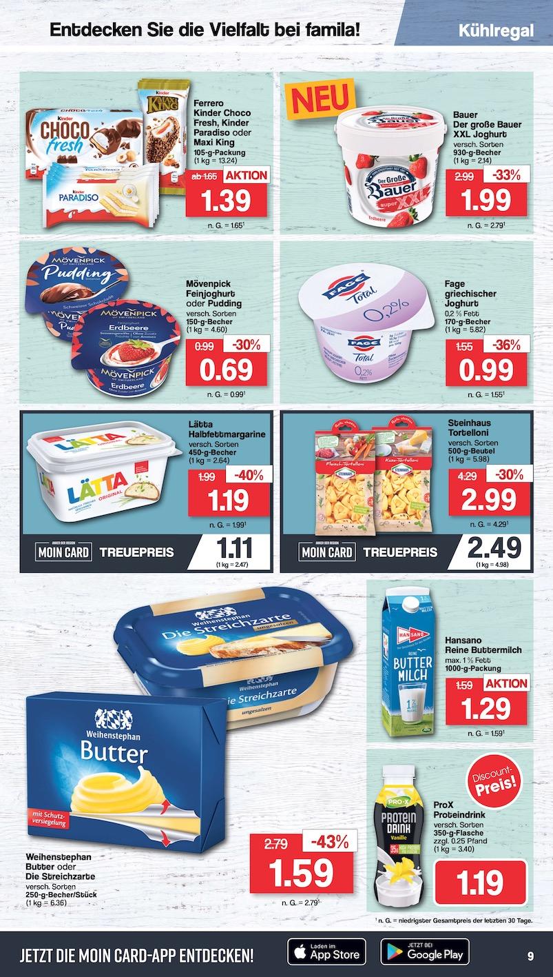 Famila Aktueller Prospekt ab Montag Seite 9