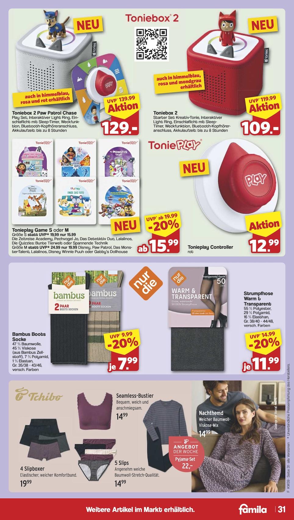 Famila Aktueller Prospekt ab Montag Seite 37