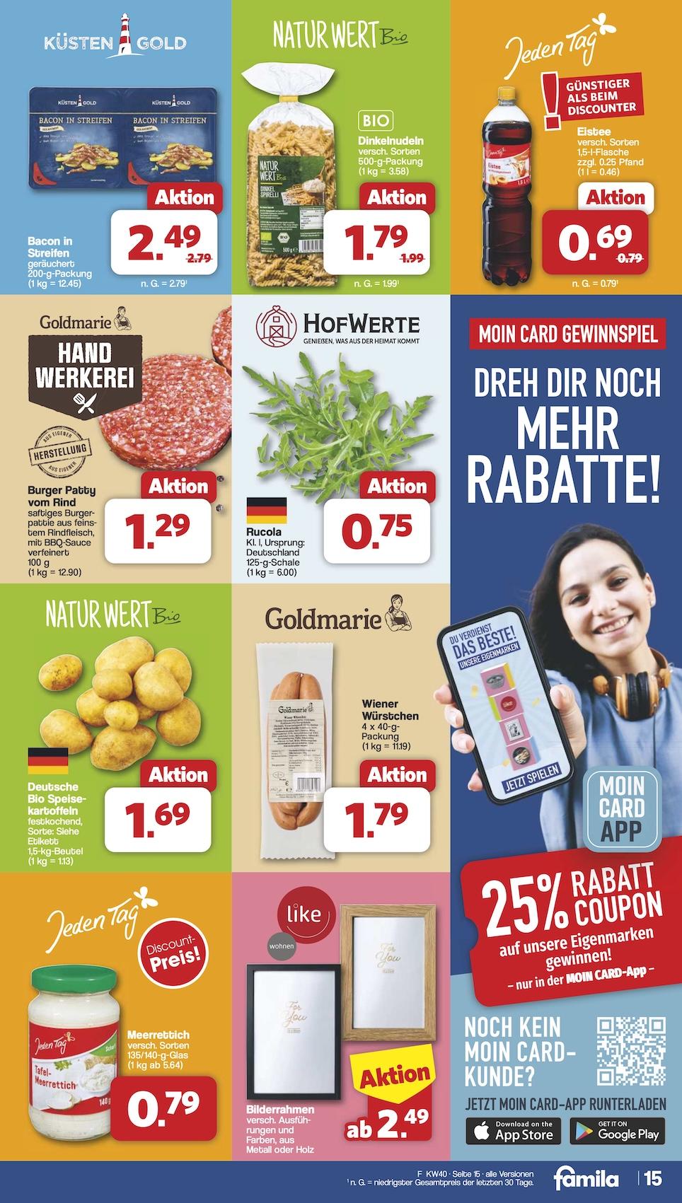 Famila Aktueller Prospekt ab Montag Seite 15