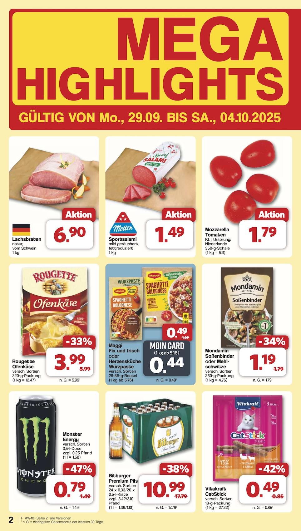 Famila Aktueller Prospekt ab Montag Seite 2