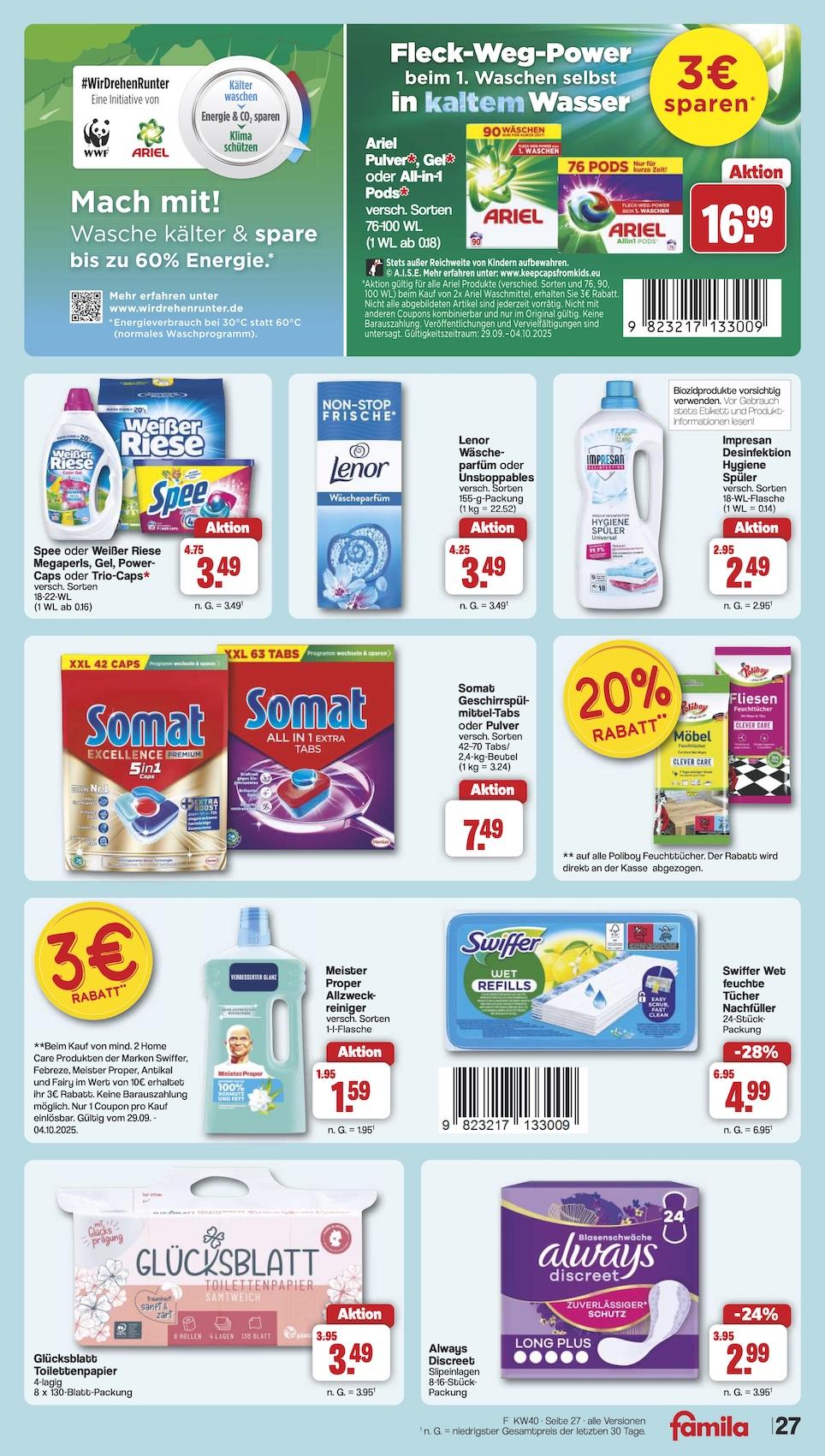 Famila Aktueller Prospekt ab Montag Seite 32