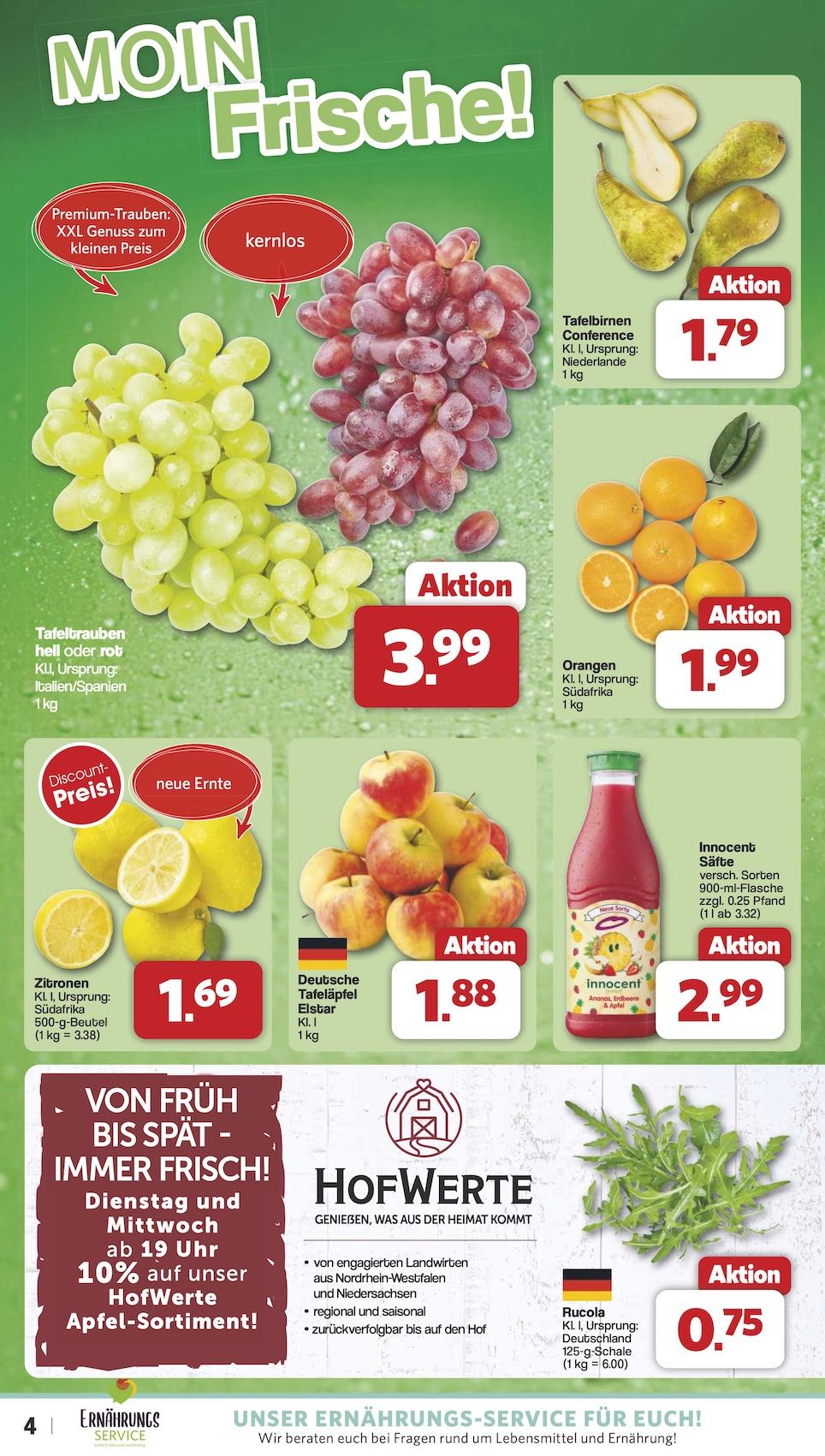 Famila Aktueller Prospekt ab Montag Seite 4