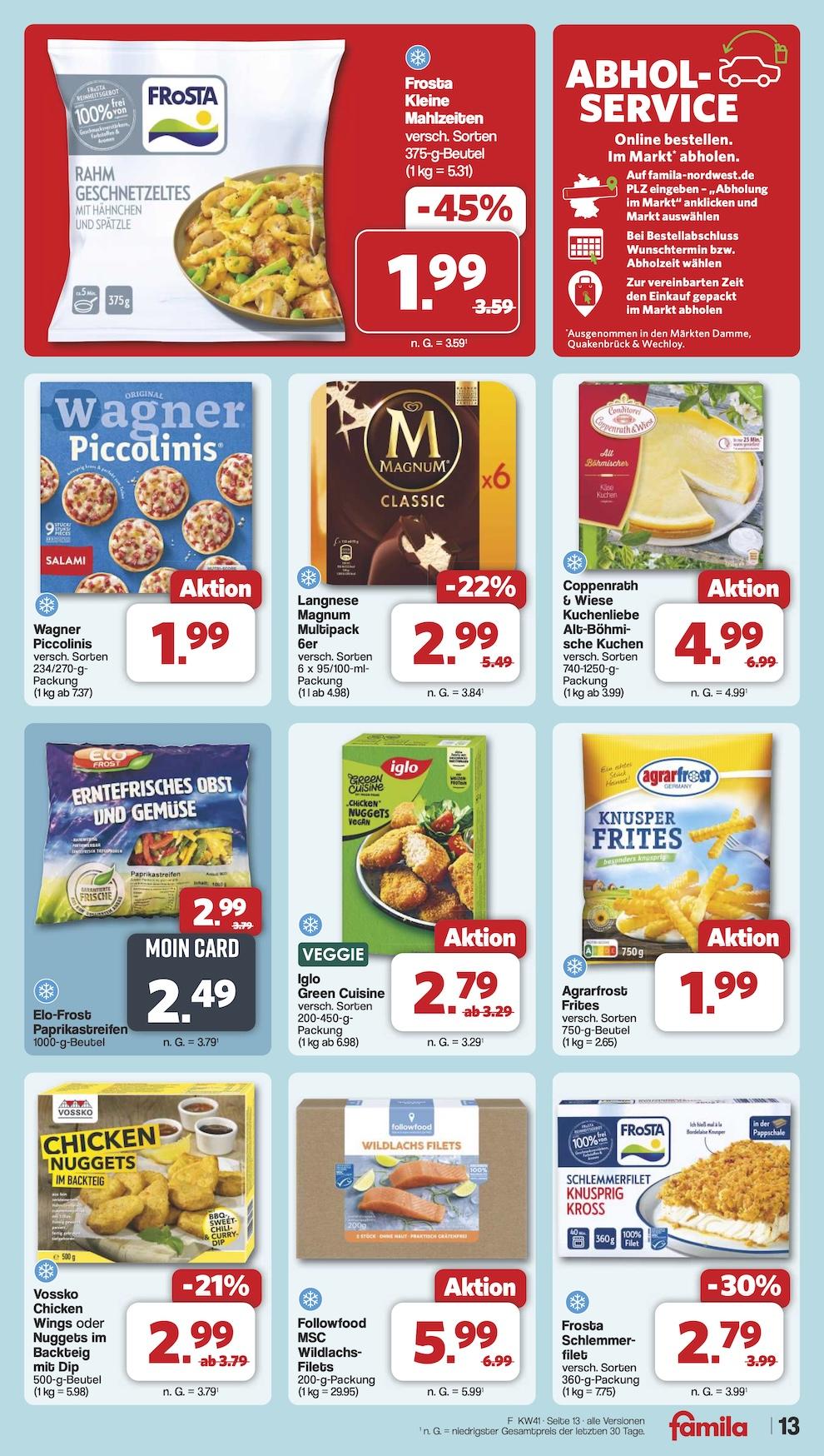 Famila Aktueller Prospekt ab Montag Seite 13