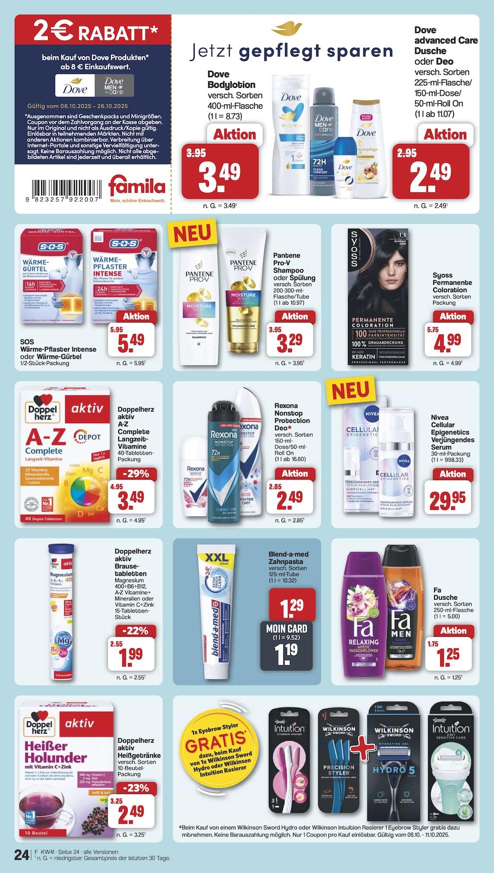 Famila Aktueller Prospekt ab Montag Seite 26