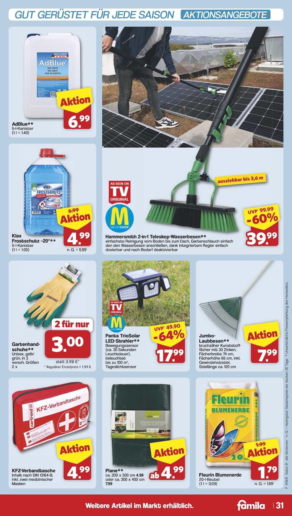 Famila Aktueller Prospekt ab Montag Seite 34