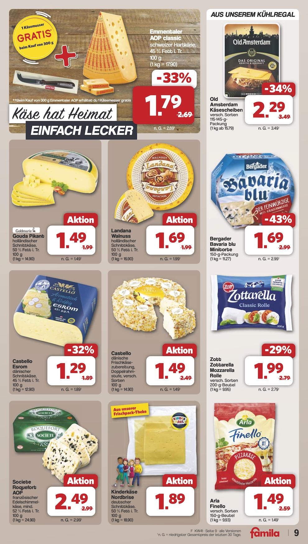 Famila Aktueller Prospekt ab Montag Seite 9