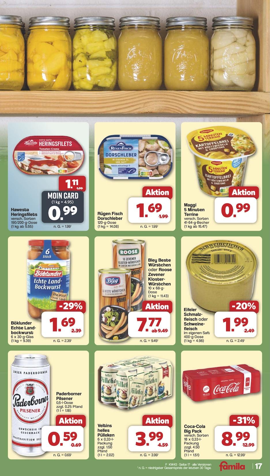 Famila Aktueller Prospekt ab Montag Seite 19