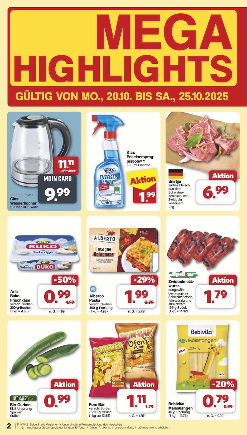 Famila Aktueller Prospekt ab Montag Seite 2