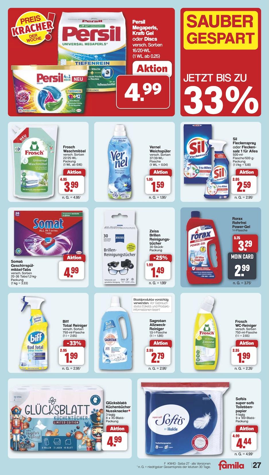 Famila Aktueller Prospekt ab Montag Seite 31