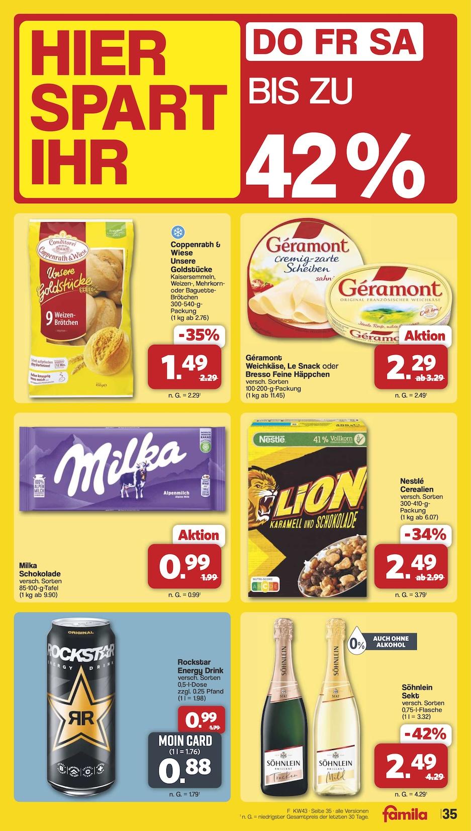 Famila Aktueller Prospekt ab Montag Seite 40