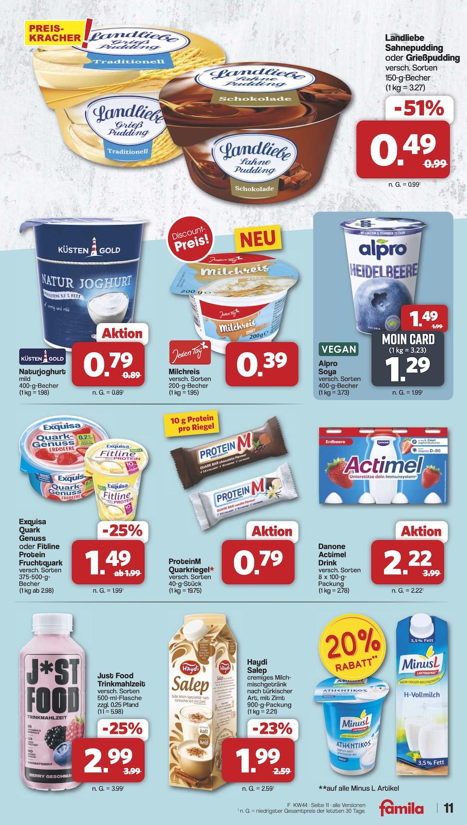 Famila Aktueller Prospekt ab Montag Seite 11