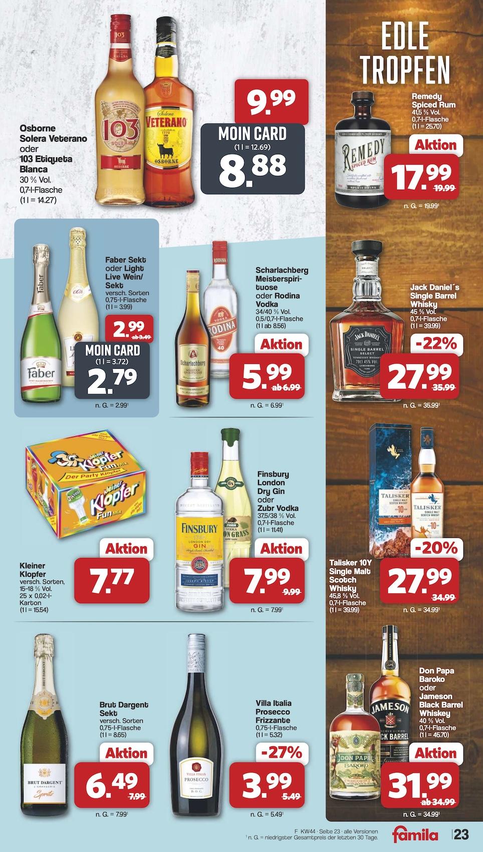 Famila Aktueller Prospekt ab Montag Seite 25