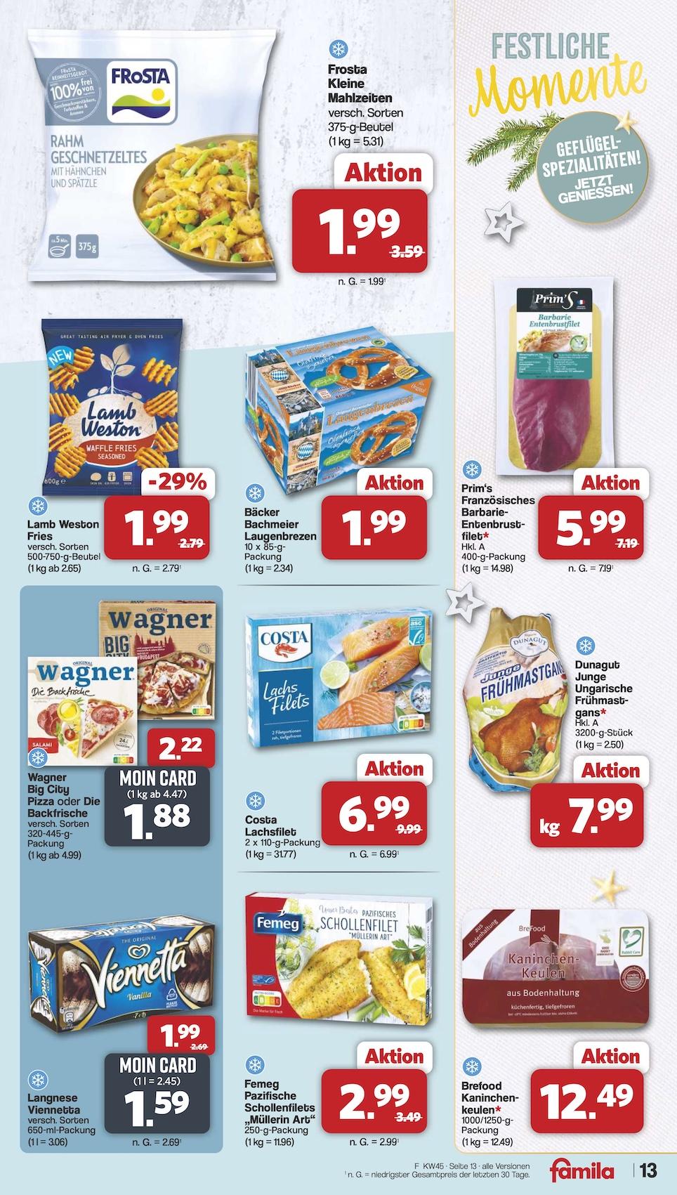 Famila Aktueller Prospekt ab Montag Seite 13