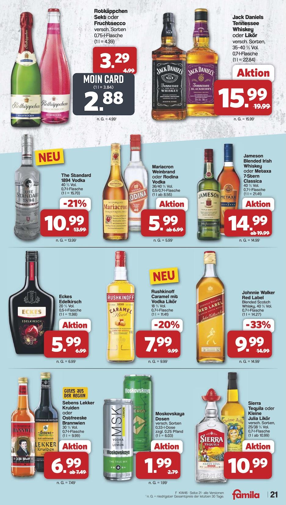 Famila Aktueller Prospekt ab Montag Seite 22