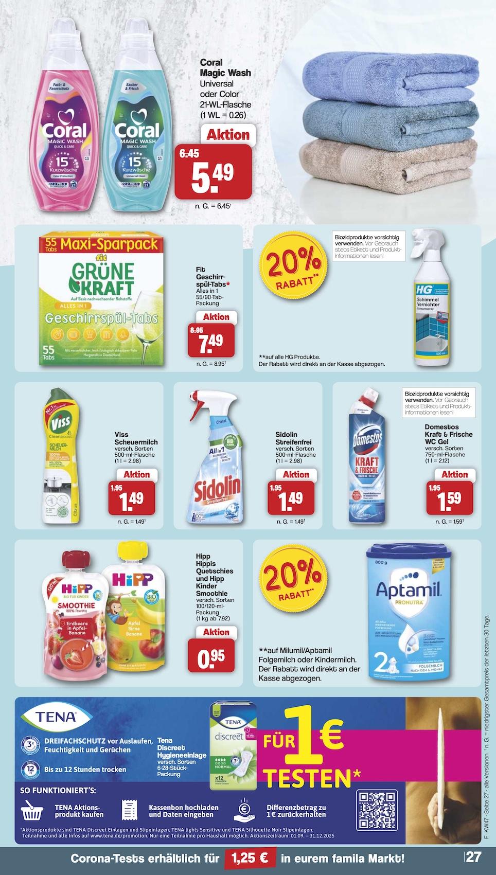 Famila Aktueller Prospekt ab Montag Seite 26