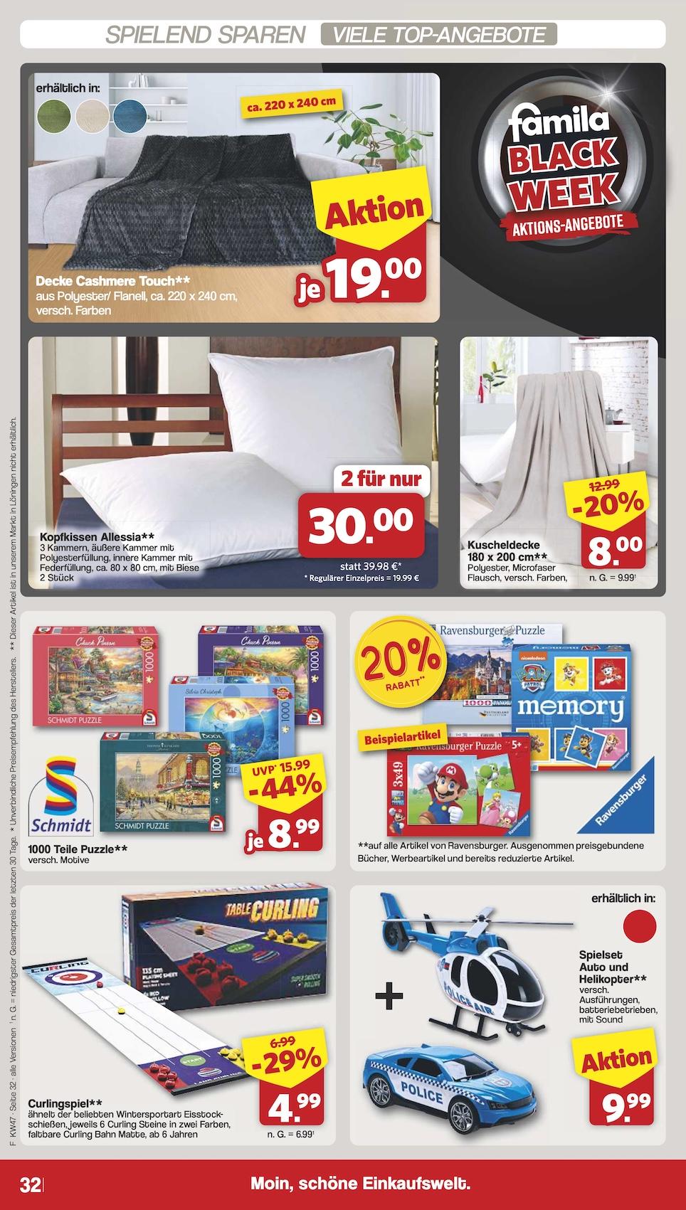 Famila Aktueller Prospekt ab Montag Seite 30