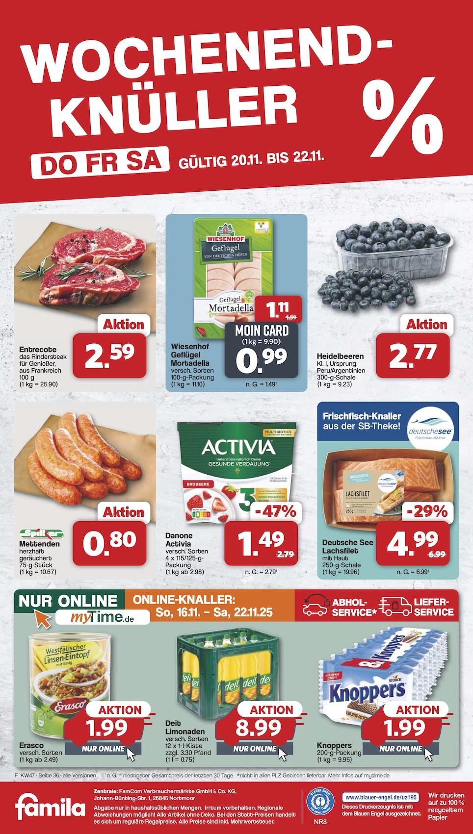 Famila Aktueller Prospekt ab Montag Seite 34