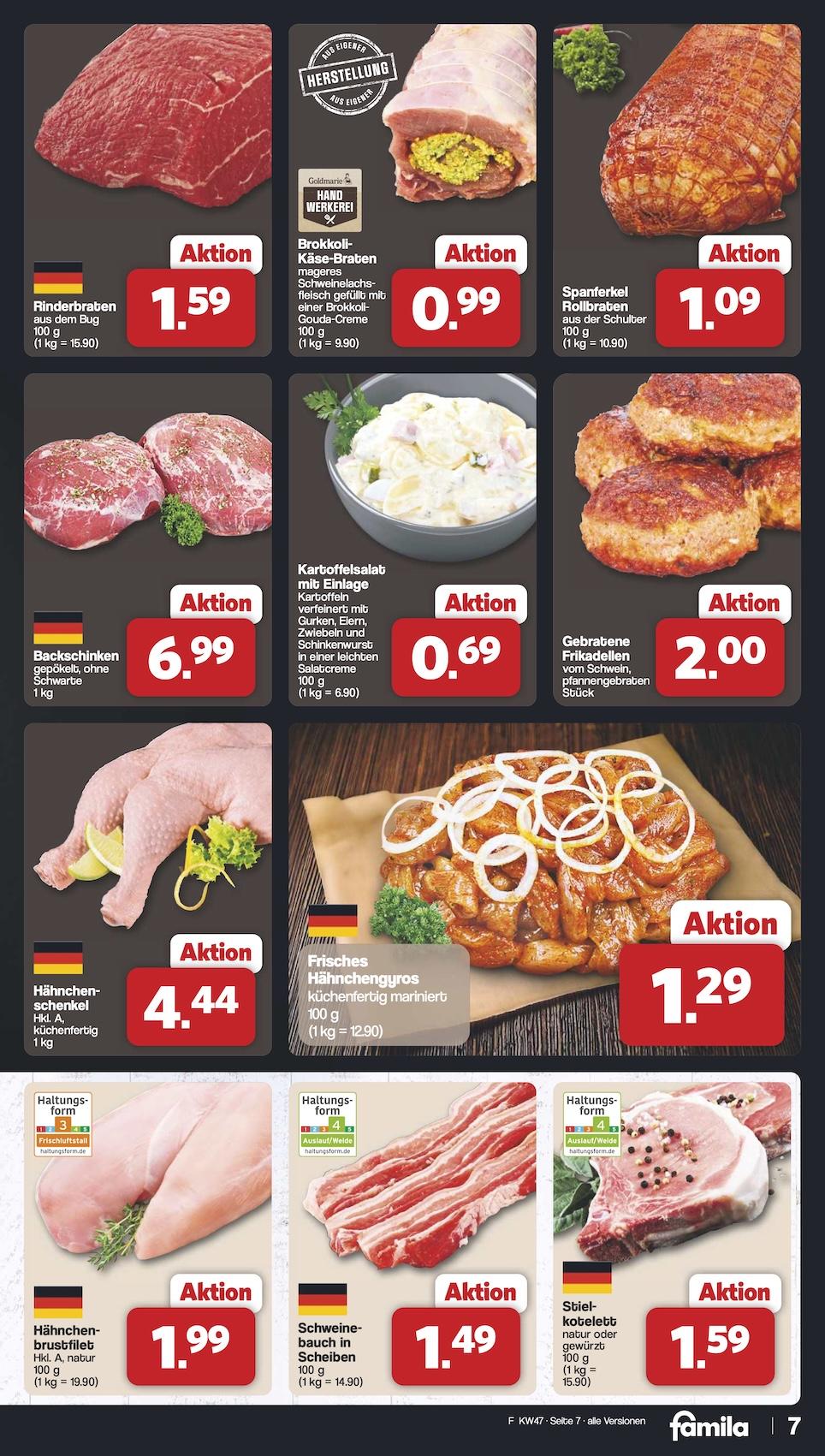 Famila Aktueller Prospekt ab Montag Seite 7