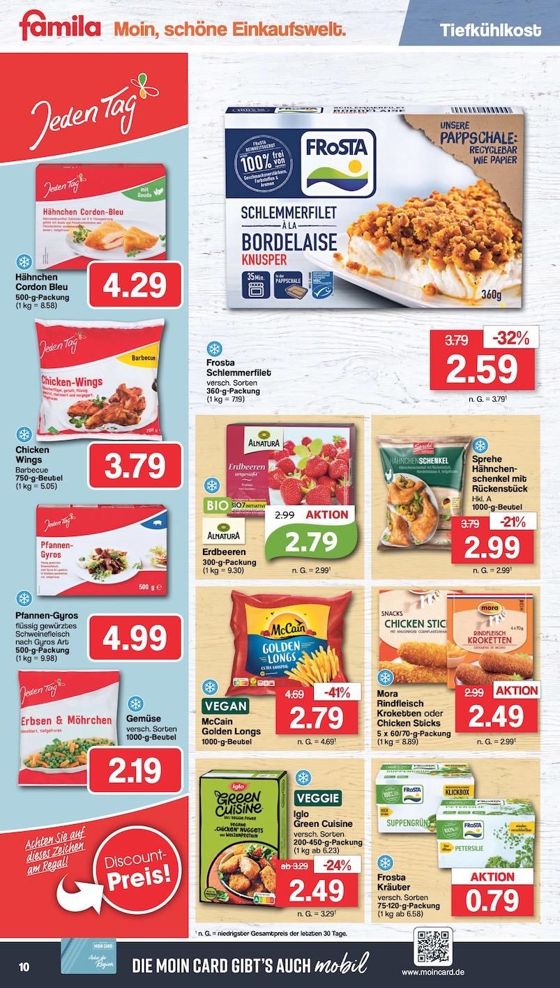 Famila Aktueller Prospekt ab Montag Seite 10