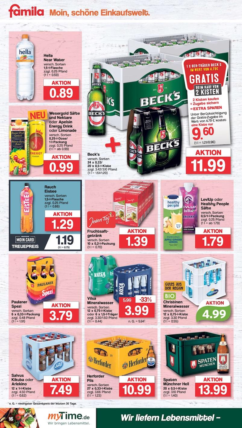 Famila Aktueller Prospekt ab Montag Seite 16