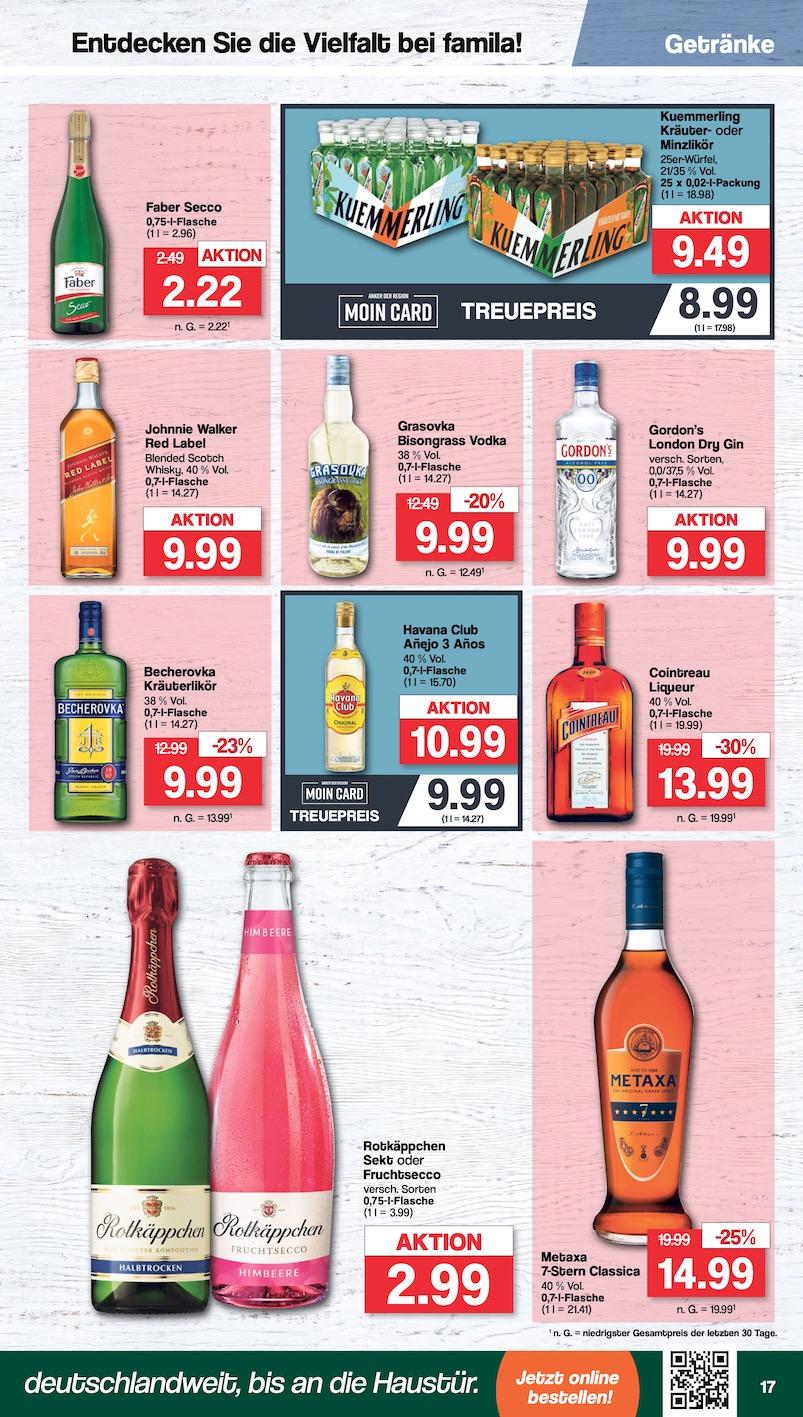 Famila Aktueller Prospekt ab Montag Seite 17