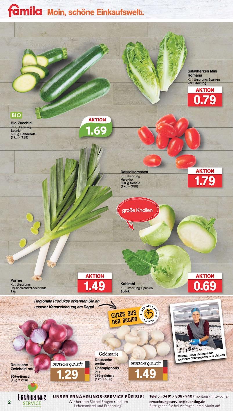 Famila Aktueller Prospekt ab Montag Seite 2