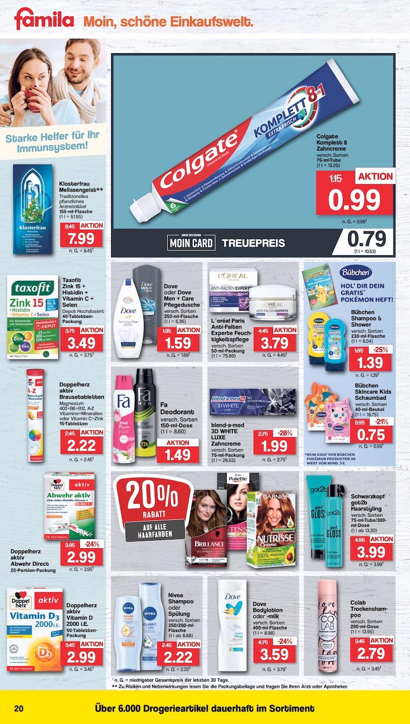 Famila Aktueller Prospekt ab Montag Seite 20