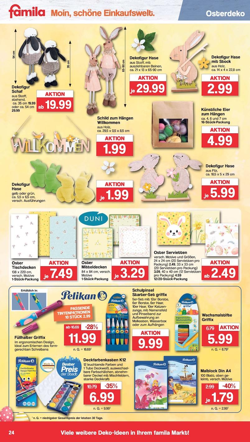 Famila Aktueller Prospekt ab Montag Seite 24