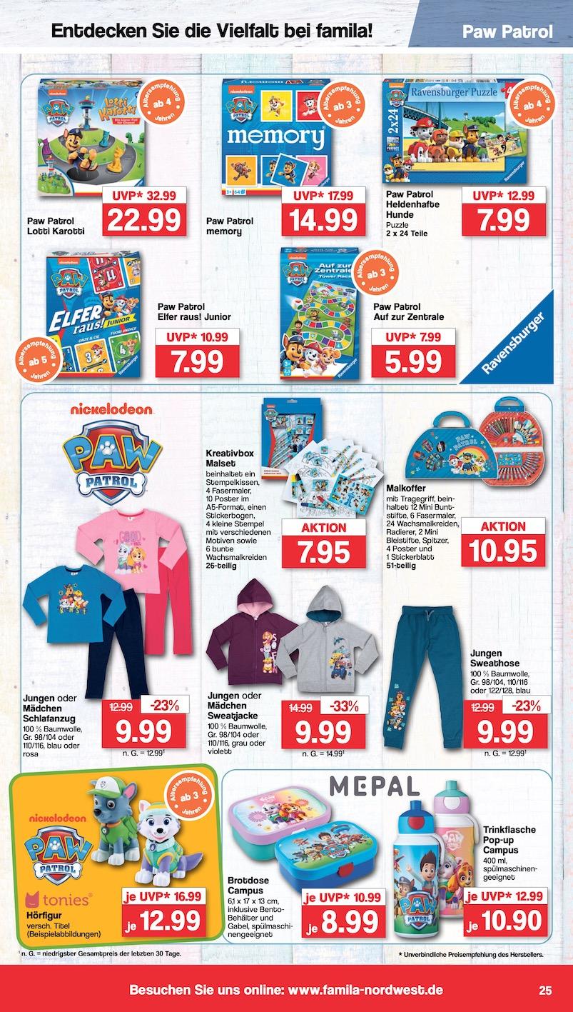Famila Aktueller Prospekt ab Montag Seite 25