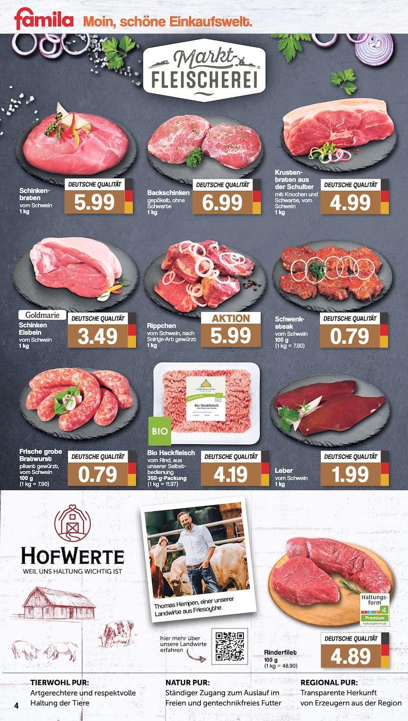 Famila Aktueller Prospekt ab Montag Seite 4