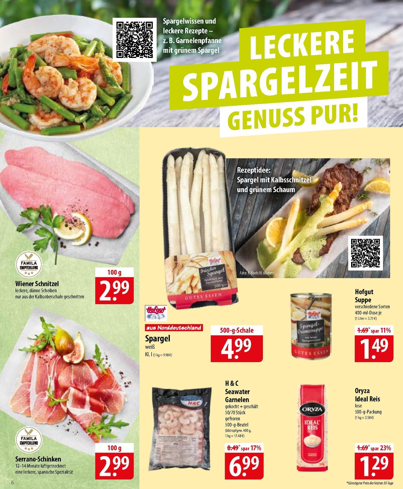 Famila Aktueller Prospekt ab Montag - Lübeck Seite 6