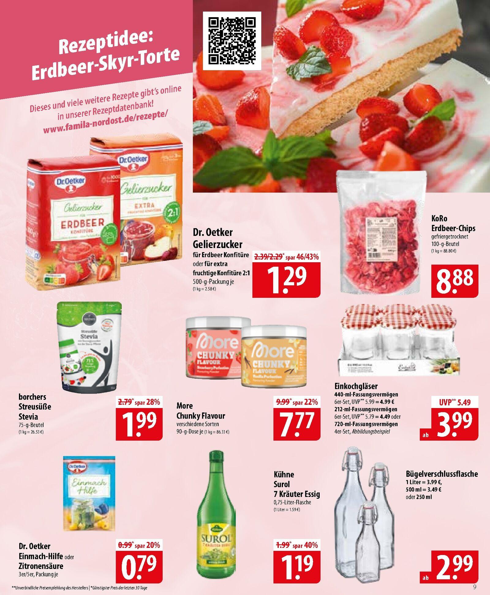 Famila Aktueller Prospekt ab Montag - Lübeck Seite 9