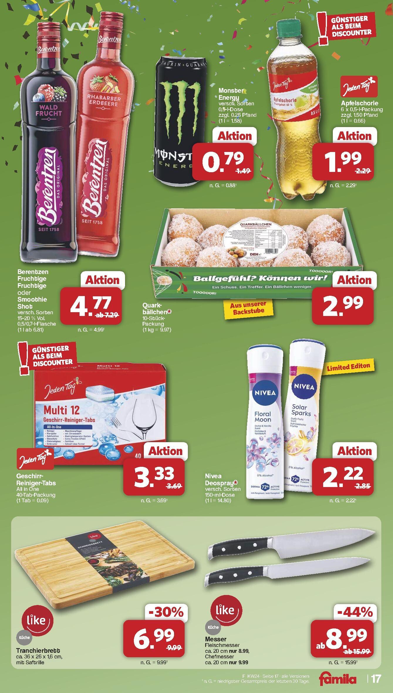 Famila Aktueller Prospekt ab Montag Seite 17