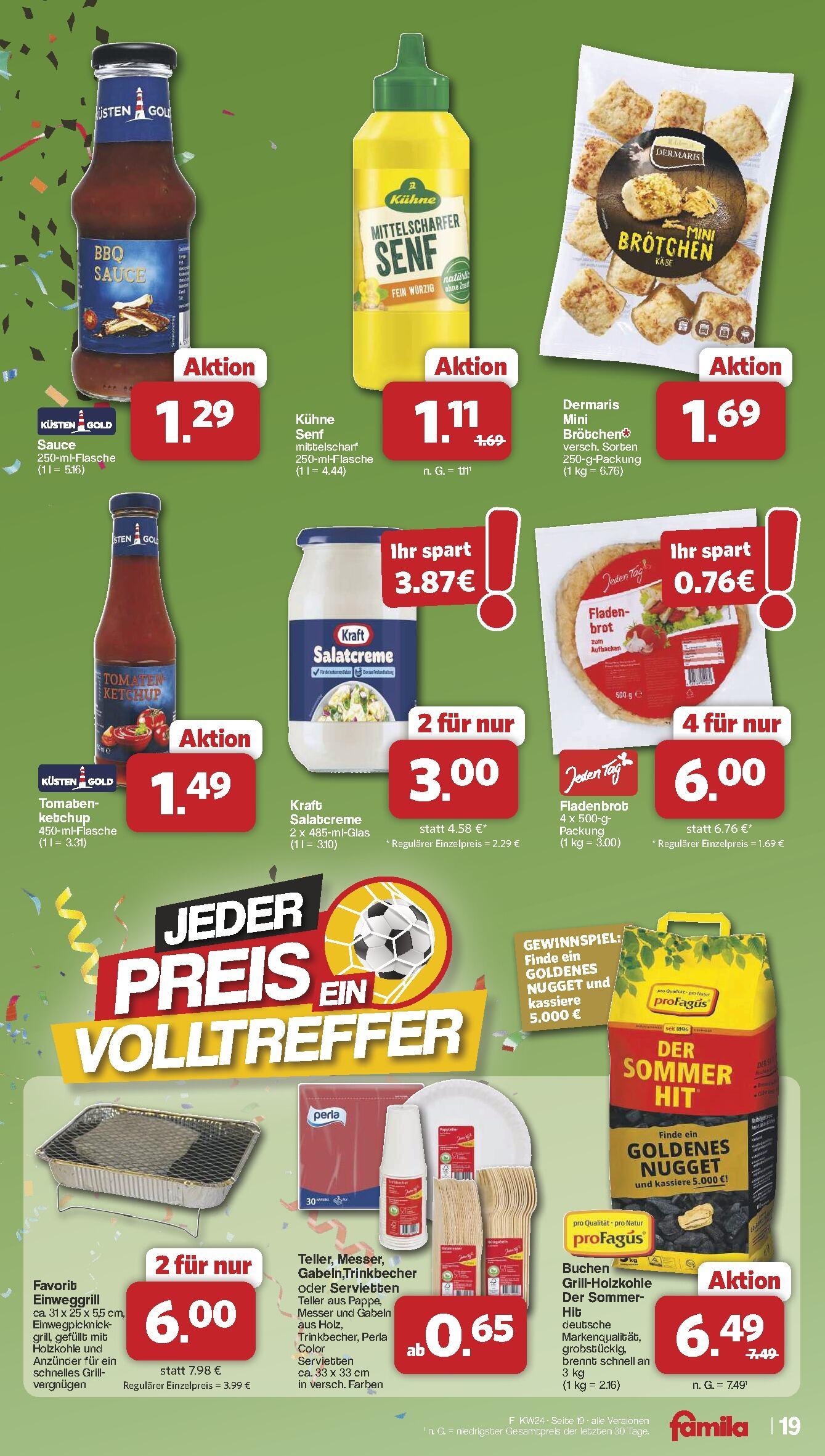 Famila Aktueller Prospekt ab Montag Seite 19