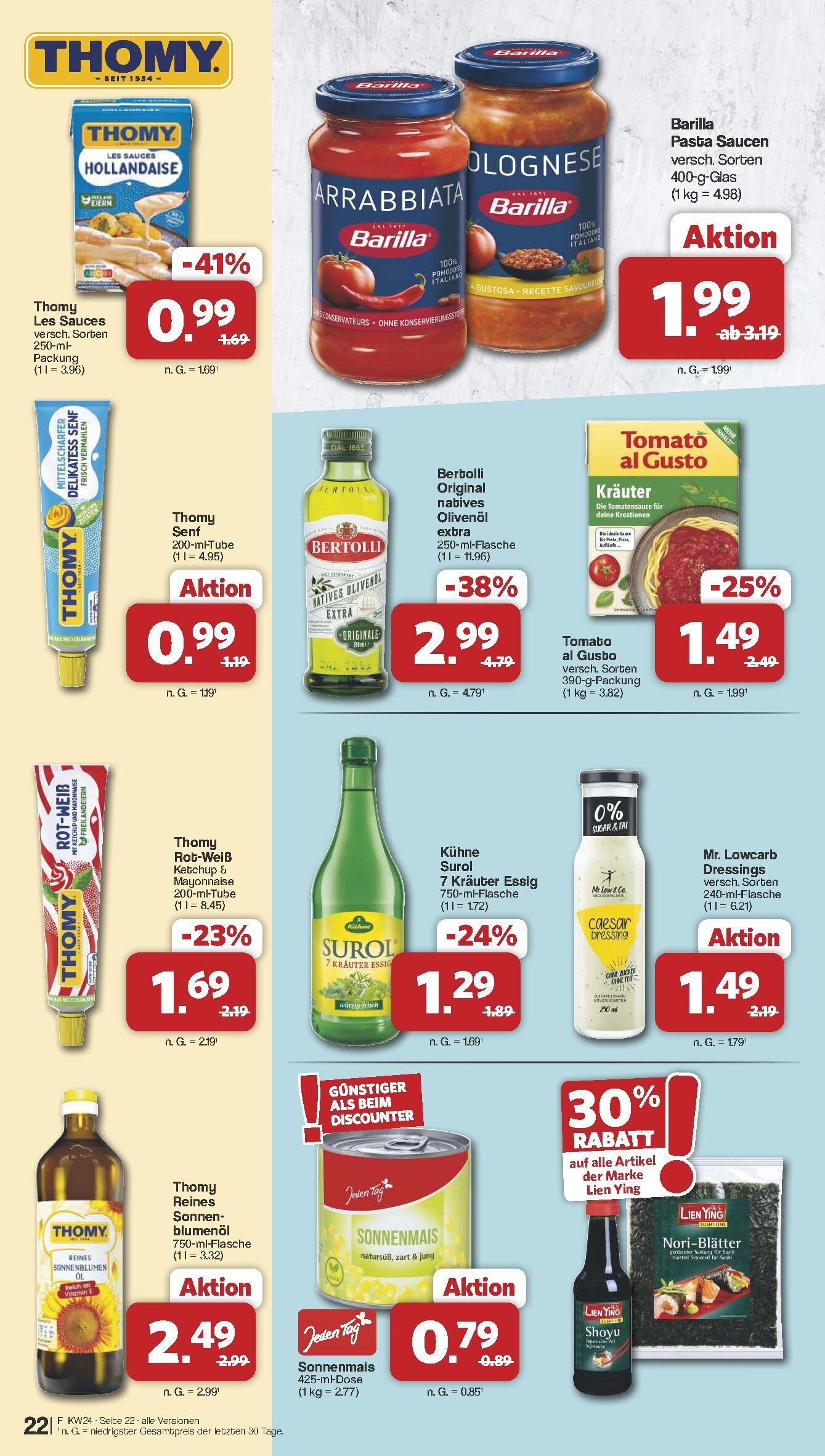 Famila Aktueller Prospekt ab Montag Seite 22