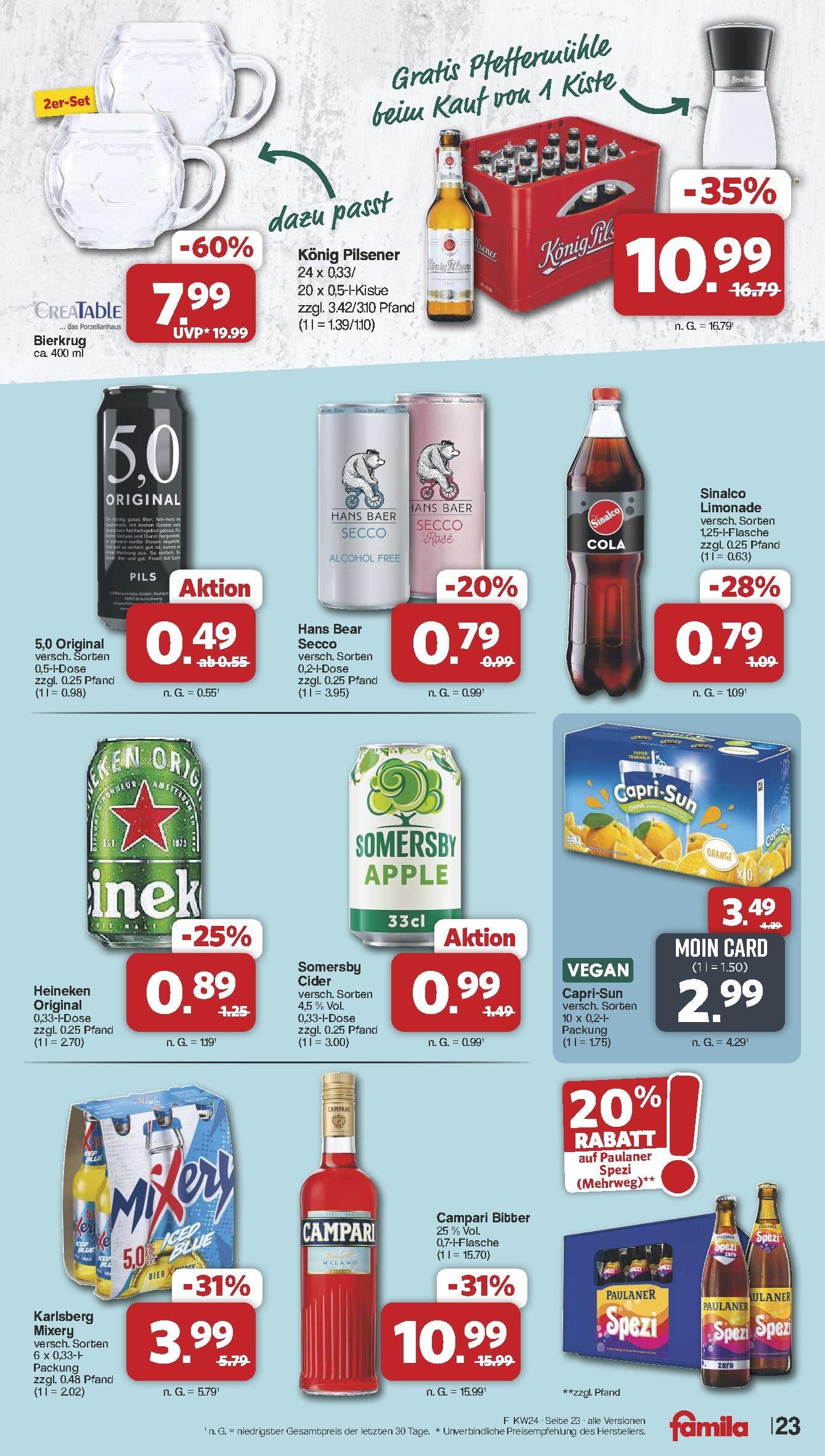 Famila Aktueller Prospekt ab Montag Seite 23
