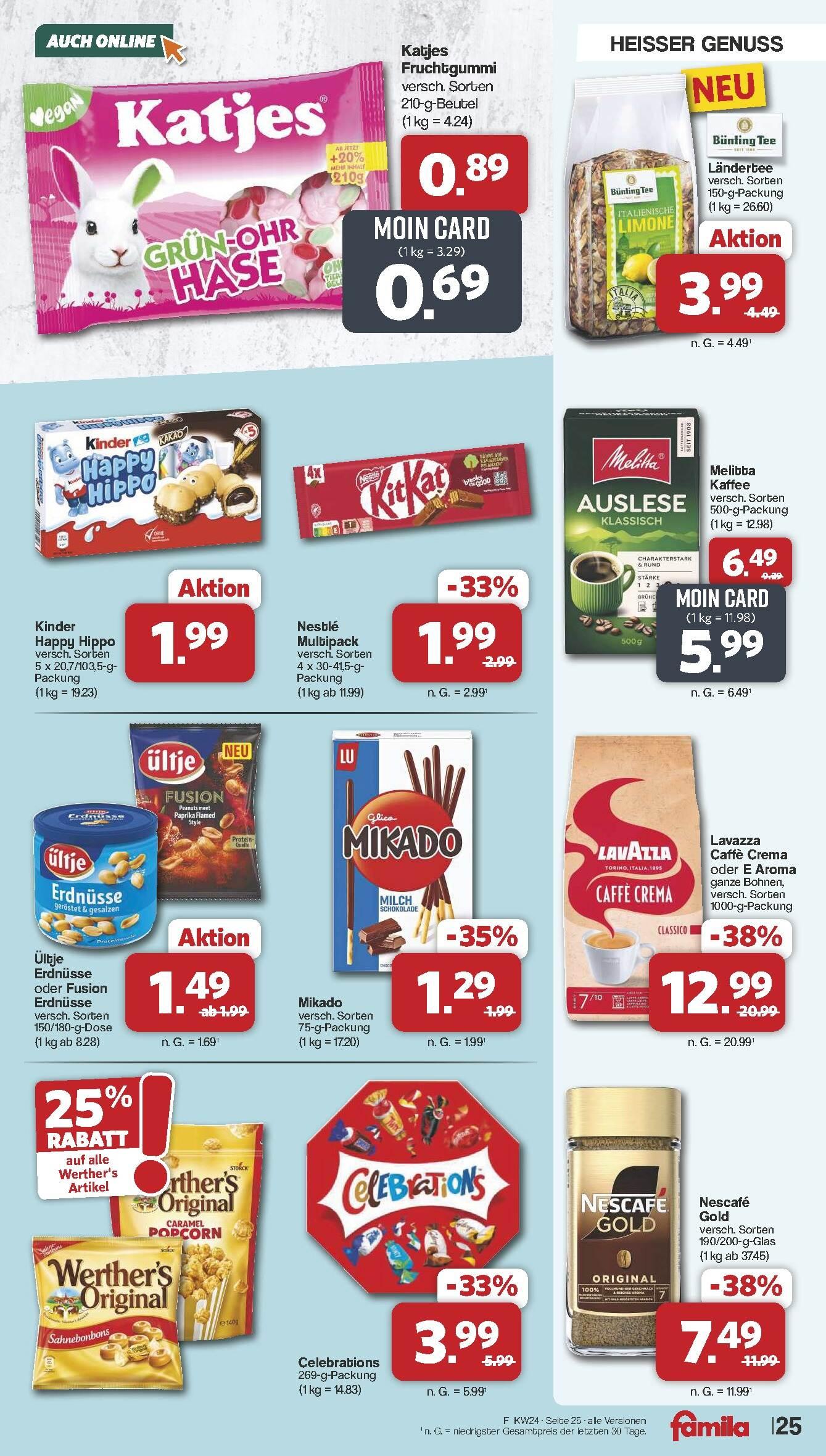 Famila Aktueller Prospekt ab Montag Seite 25