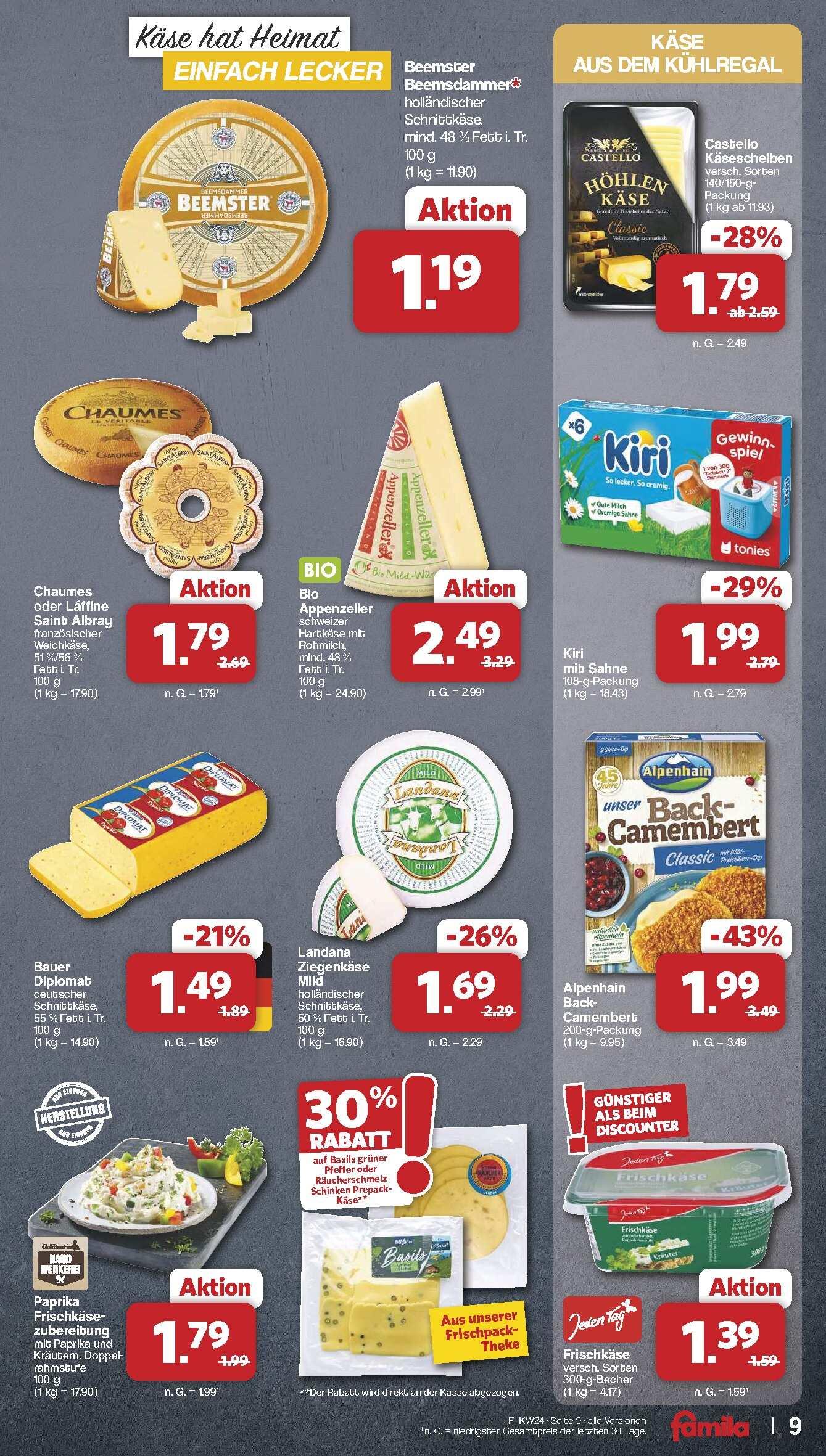 Famila Aktueller Prospekt ab Montag Seite 9