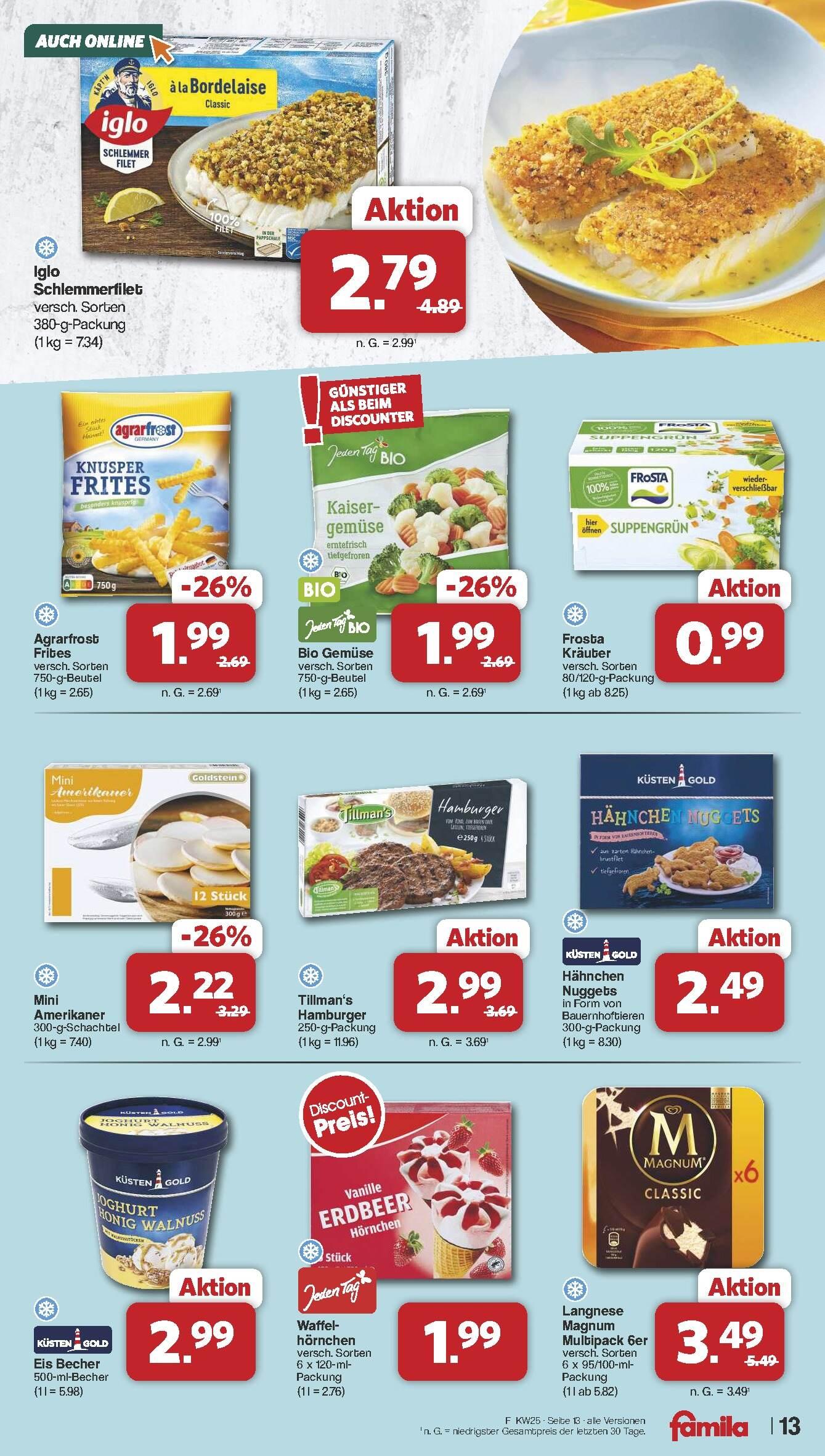 Famila Aktueller Prospekt ab Montag Seite 13