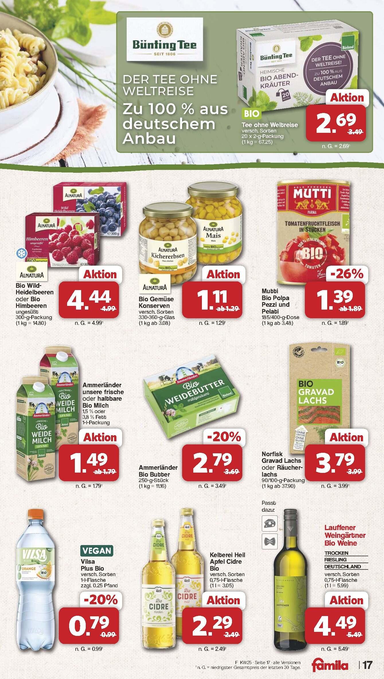 Famila Aktueller Prospekt ab Montag Seite 17