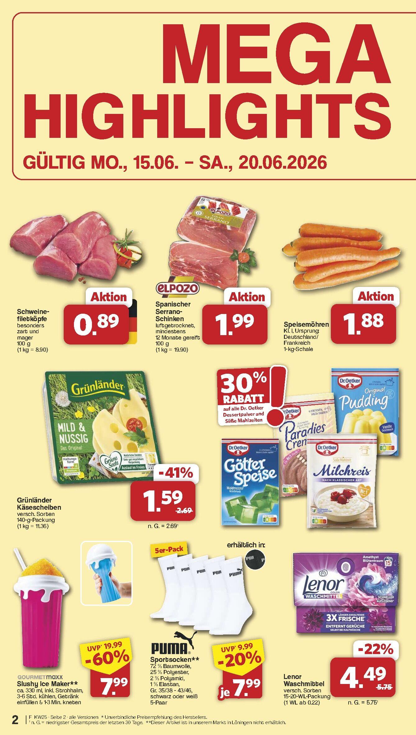 Famila Aktueller Prospekt ab Montag Seite 2