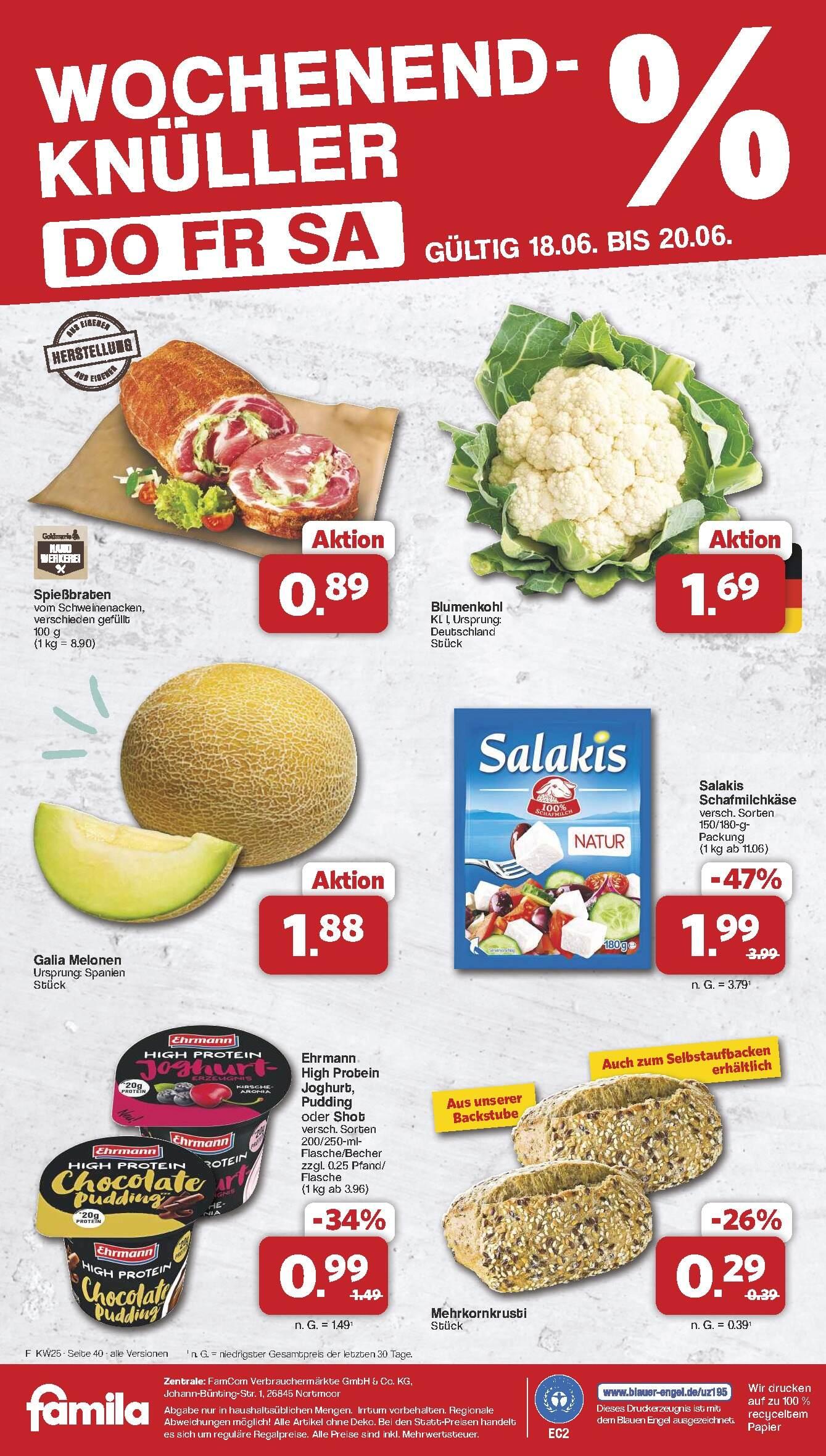 Famila Aktueller Prospekt ab Montag Seite 45