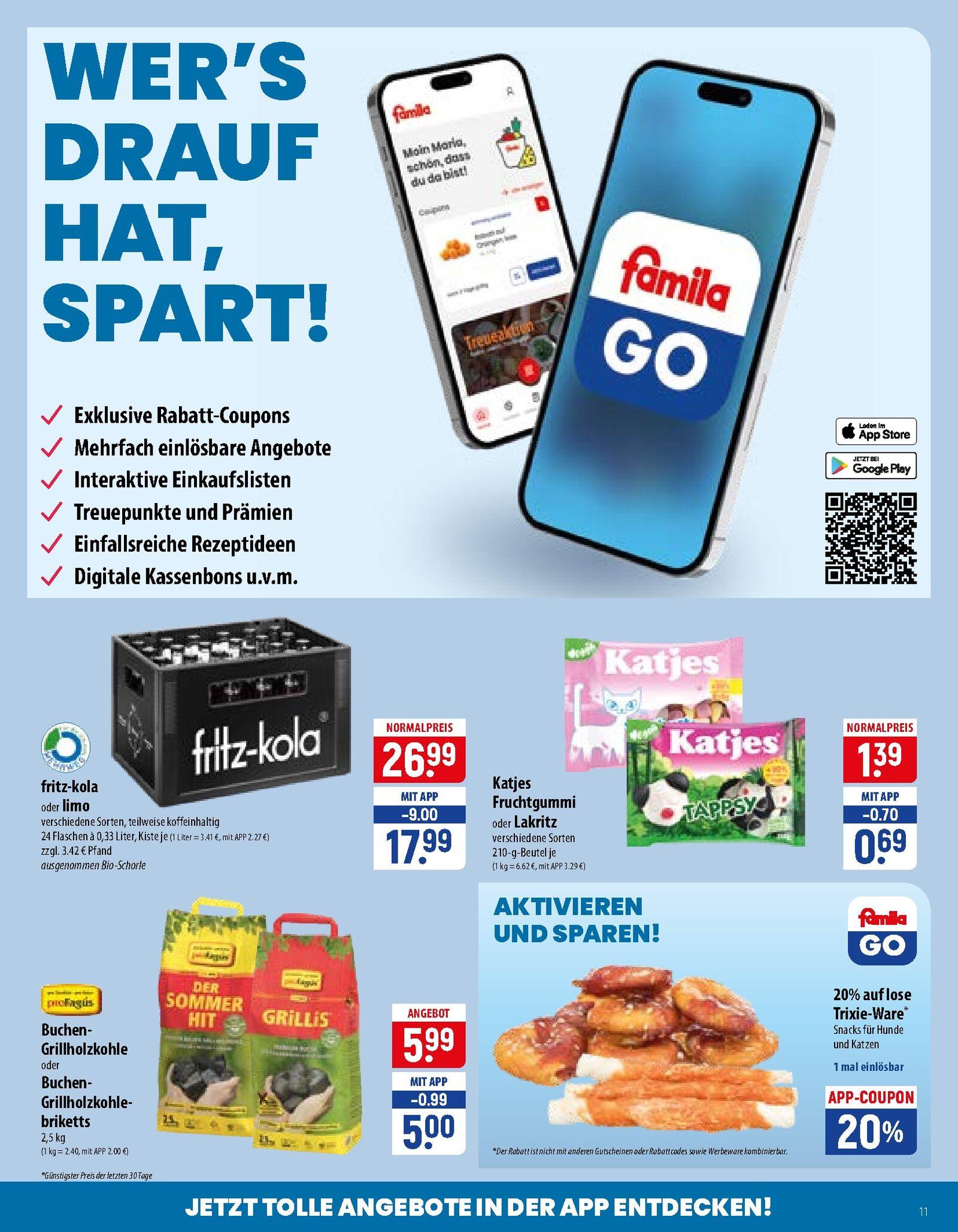 Famila Aktueller Prospekt ab Montag - Lübeck Seite 11