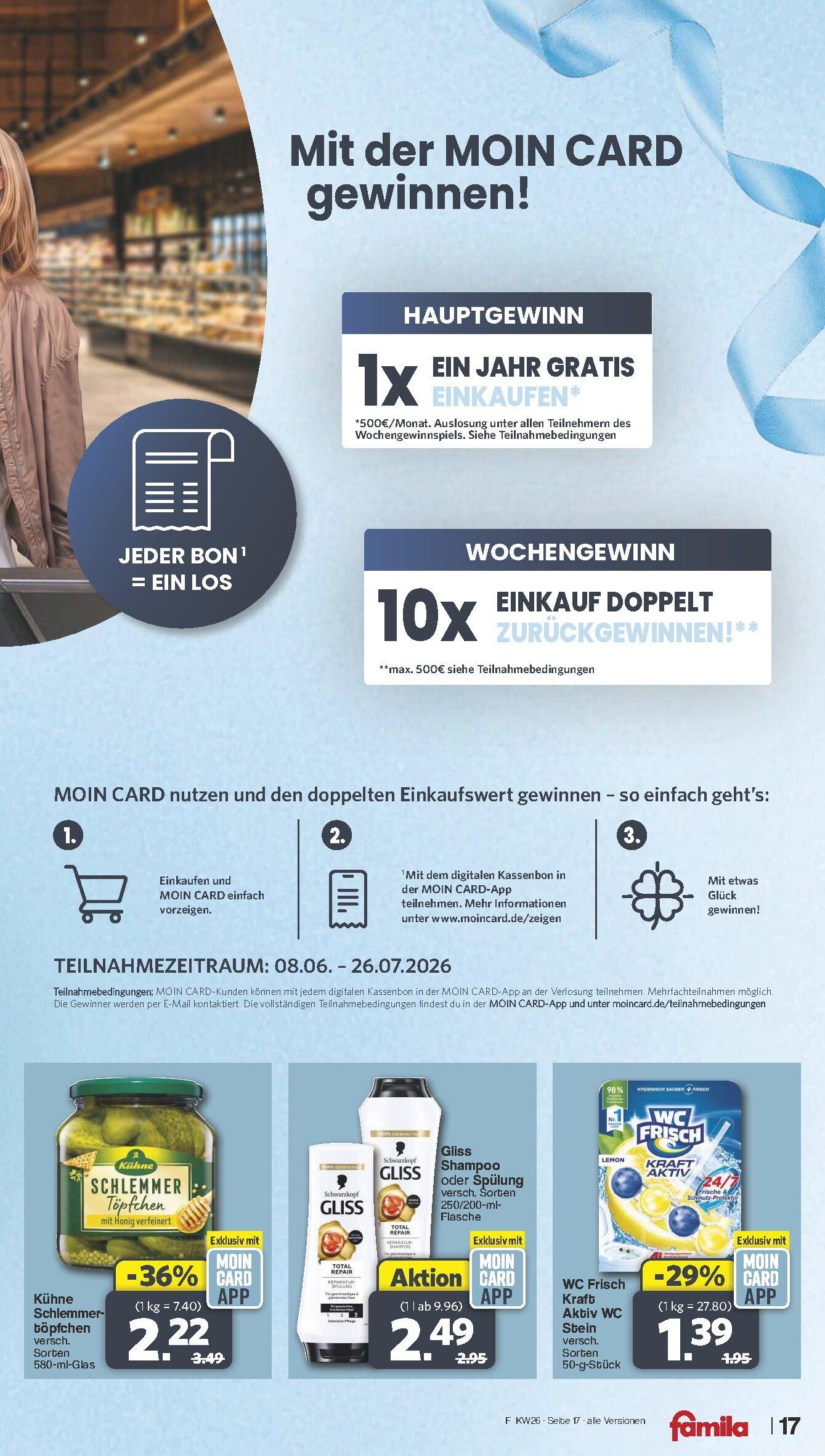 Famila Aktueller Prospekt ab Montag Seite 17